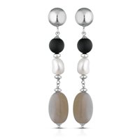 Orecchini Lelune Donna Greige in Argento LGEA178 - LGEA178